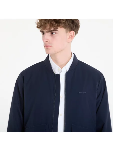 Bunda Calvin Klein Ls Soft Tech Bomber Jacket Dark Sapphire M