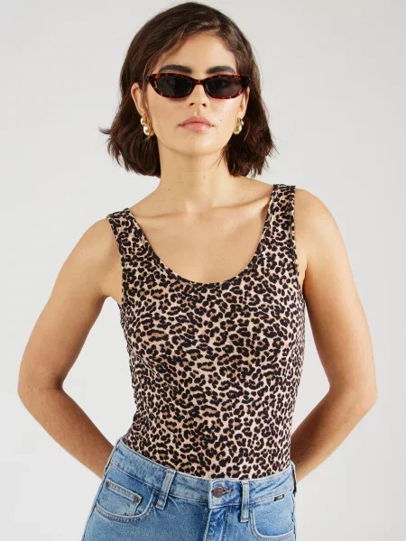 ONLY Maiou ONLLive Love crem / brocart negru