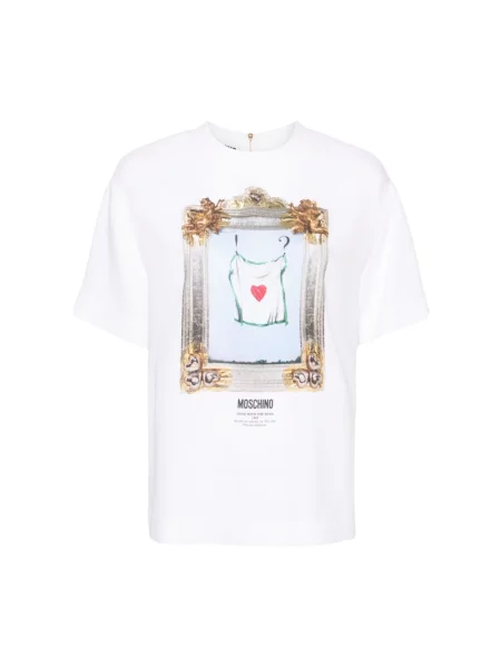 Koszulka Moschino biała