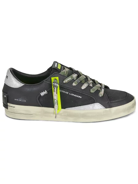 Pantofi Crime London din piele negru