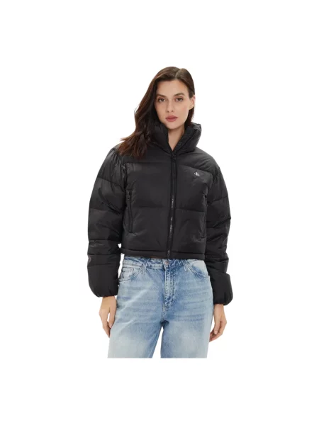 Calvin Klein Jeans Kurtki Kobieta M piumini e parka czarny