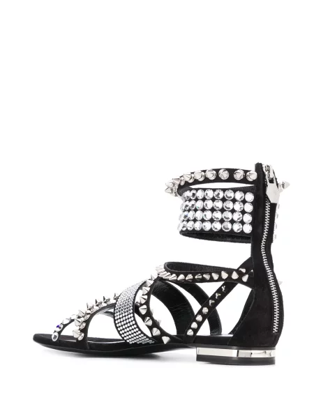 Sandale Philipp Plein cu tepi negru