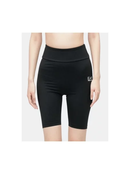 Emporio Armani Pantaloni scurți ciclism negru