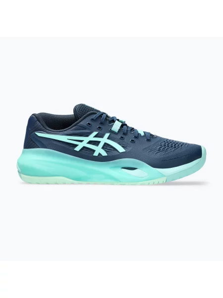 Încălțăminte de tenis pentru bărbați ASICS Gel-Resolution X night sky/illuminate mint mentă