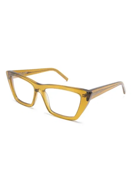Ochelari de soare Saint Laurent Eyewear verde