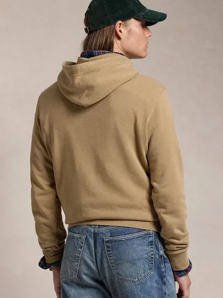Polo Ralph Lauren mikina s kapucí béžová