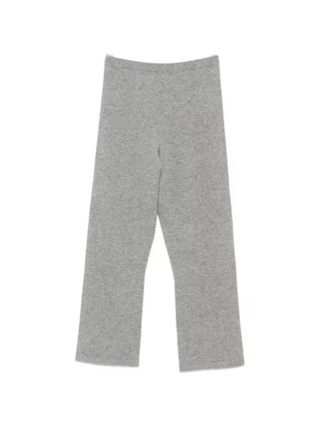 Pantaloni Extreme Cashmere din cașmir gri