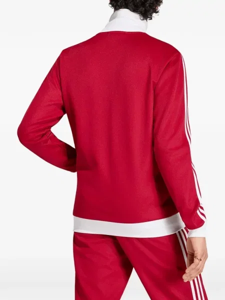 Geacă Adidas clasică alergare roșu