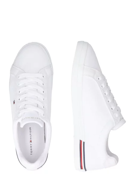 Sneakerși Tommy Hilfiger alb