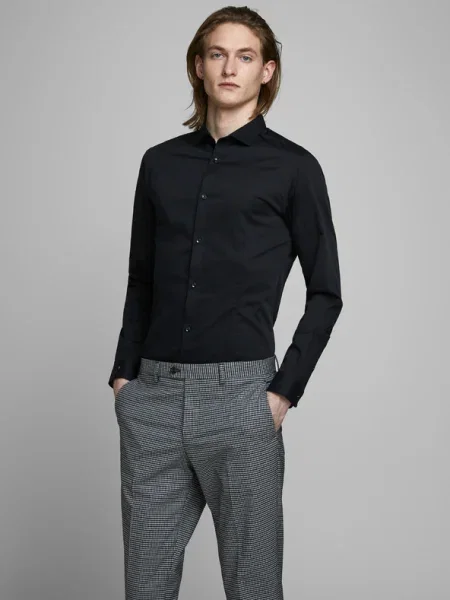 Jack&Jones Cămașă Parma Super negru