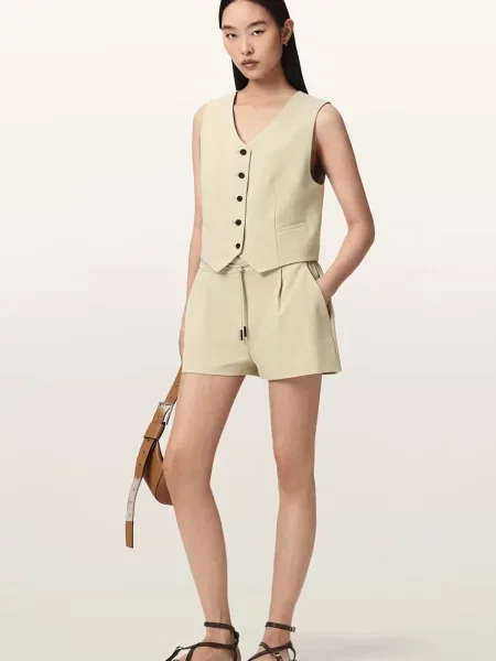 AllSaints трикотажні шорти ALEIDA