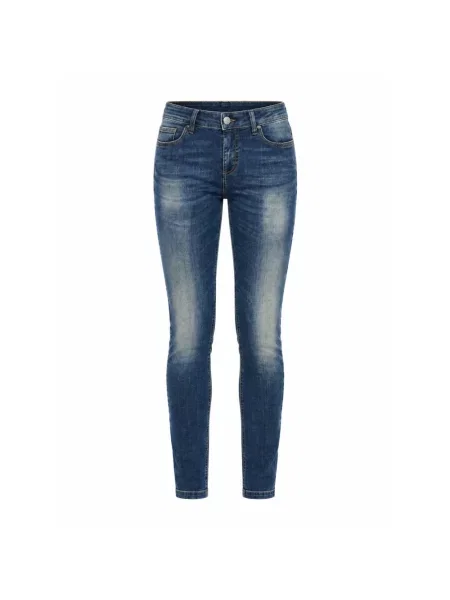Skinny jeansy skinny Dolce And Gabbana niebieskie