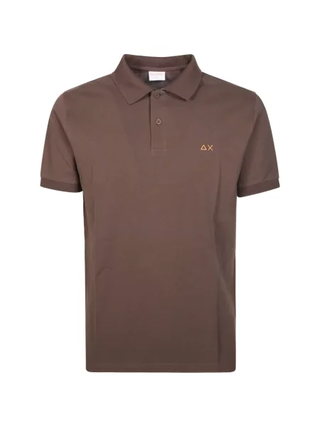 Gulerat tricou polo Sun68 maro