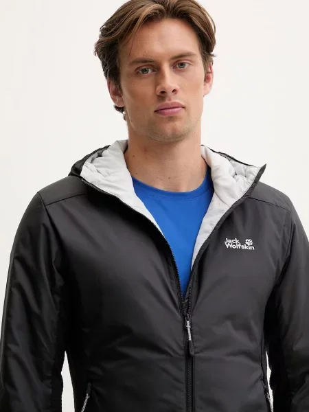 Dzseki Jack Wolfskin fekete