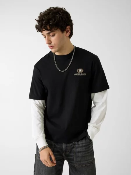 Guess Jeans longsleeve czarna