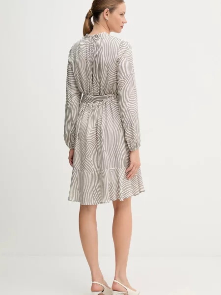 Šaty Marc Aurel mini oversize šedá