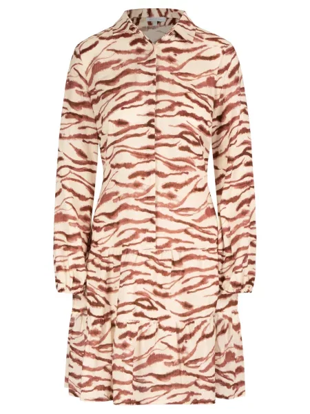 Mint & mia Rochie tip bluză deschis / castaniu bej