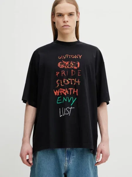 VETEMENTS tricou din 7 Sins