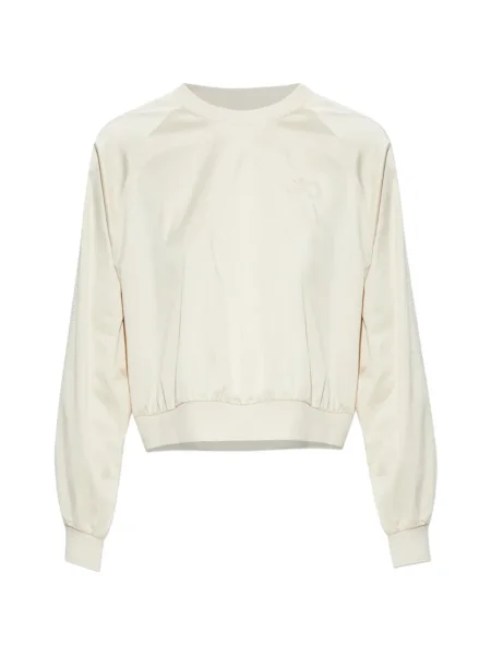 Prugasta trčanje majica Adidas s vezom zelena