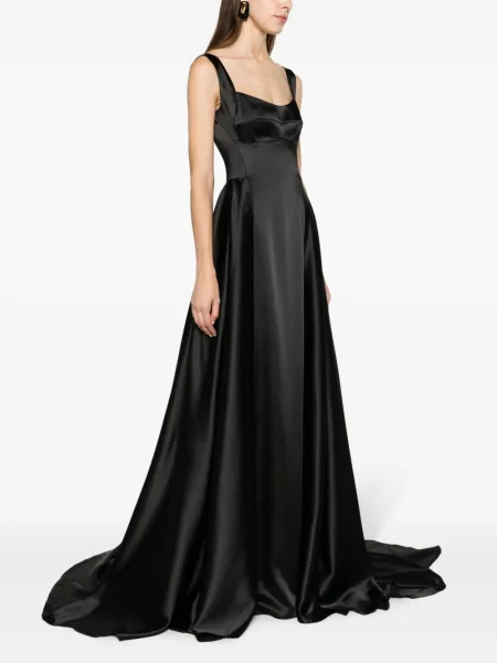 Rochie Atu Body Couture din satin negru