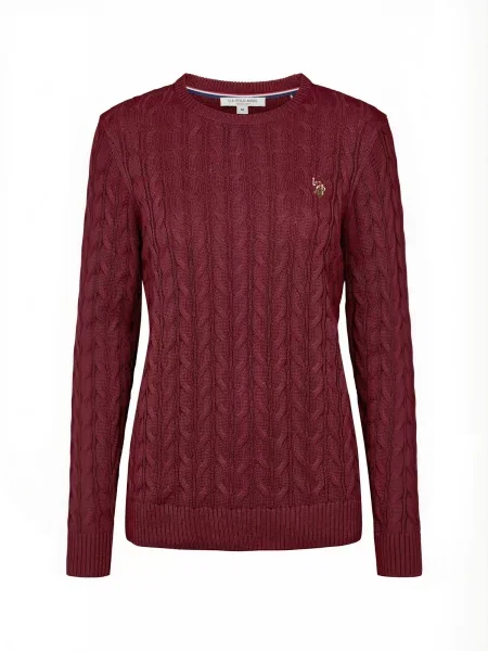 U.S. POLO ASSN. Pulover UWMadeline' gri