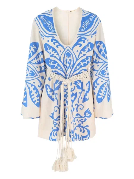 Mała mały sukienka mini Alexis garniturowa biała