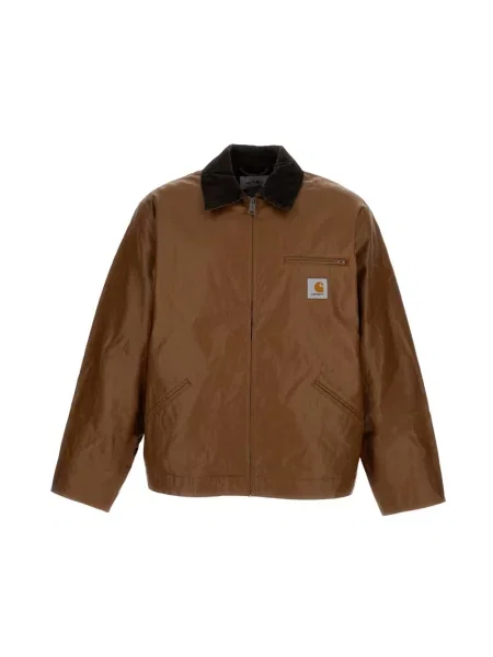Kurtka Carhartt Wip brązowa