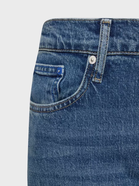 Прямі джинси Karl Lagerfeld Jeans бавовна/еластан синій