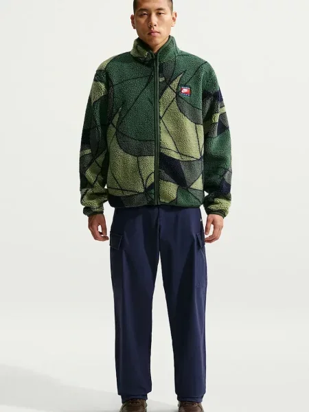 Nike Sportswear bluza polarowa Club zielona