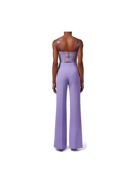 Pantaloni Elisabetta Franchi violet