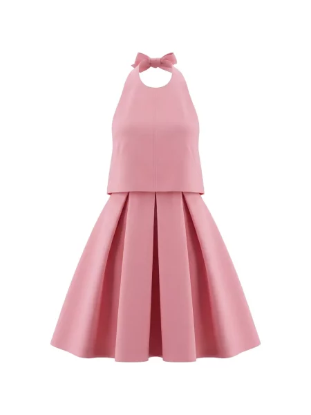 Rochie Valentino Garavani cu funde roz