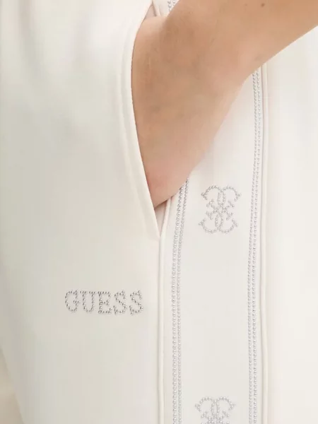 Pantaloni Guess alergare cu cordon