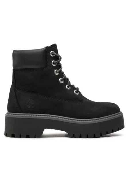 Полуотворени обувки Timberland камъни черно