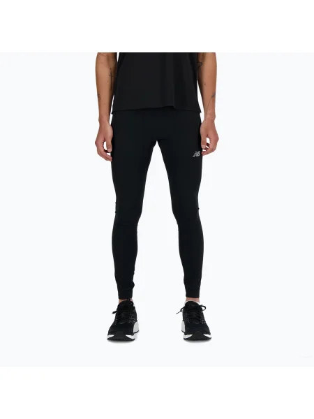 Férfi New Balance Athletics Sleek Run leggings fekete. Méret: L fekete