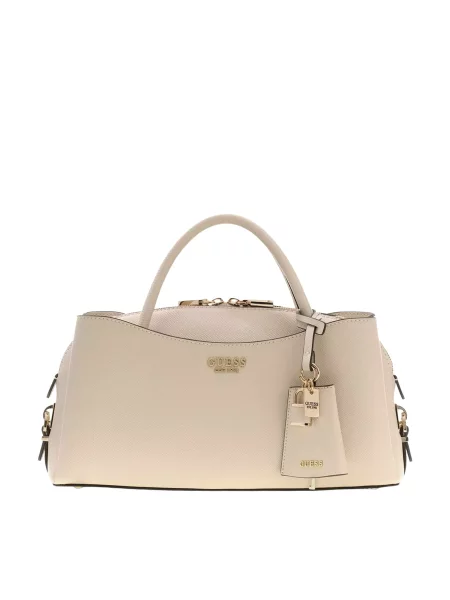 Guess Geantă Danielle Crem bej