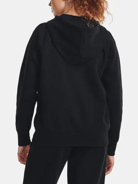 Hoodie Under Armour iz flisa črna