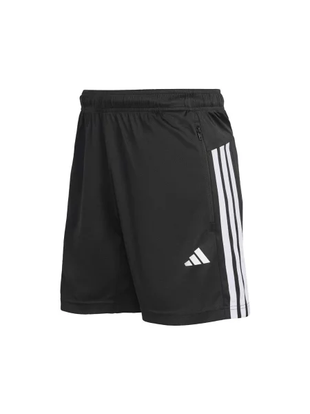 Pruhované tělocvična kraťasy Adidas bílé