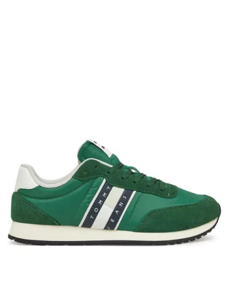 Tenisky Tommy Jeans zelené