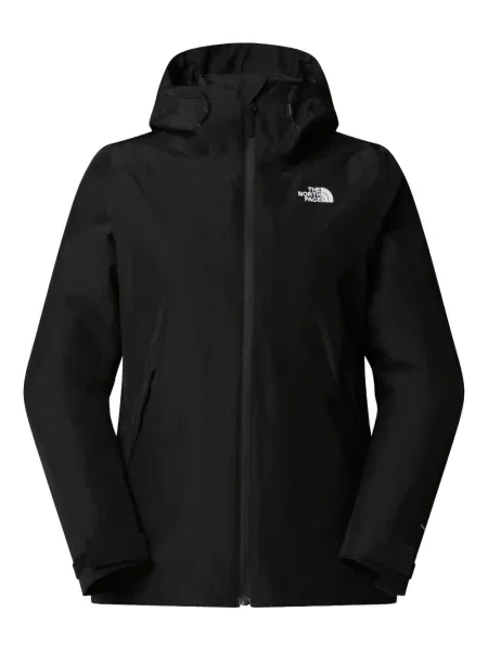 Geacă The North Face cu glugă negru
