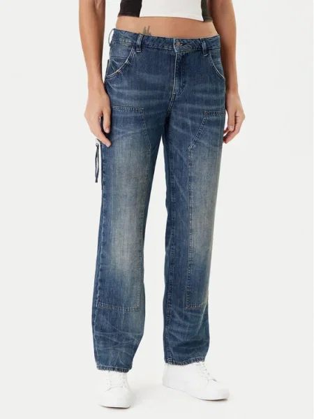 Guess Blugi Bleumarin Straight Leg