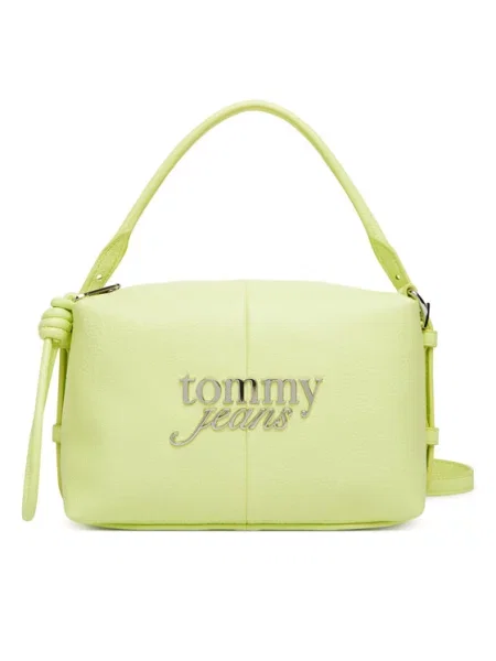 Τσάντα Tommy Jeans Metal Logo Crossbody Camera Bag πράσινο