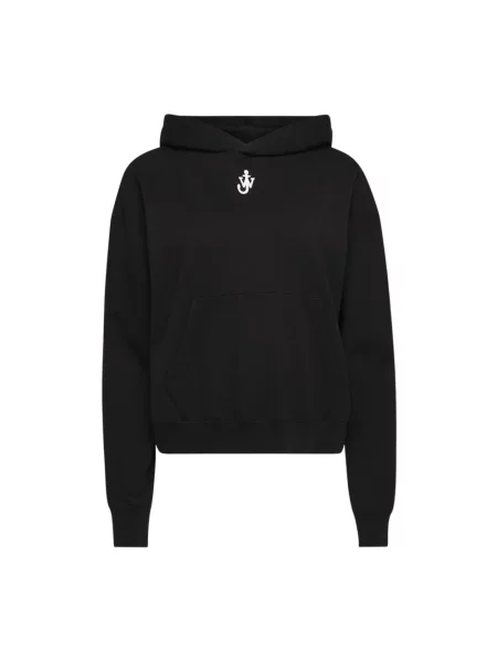 JW Anderson Bluzy Kobieta S Klasyczna Bluza z Kapturem czarny