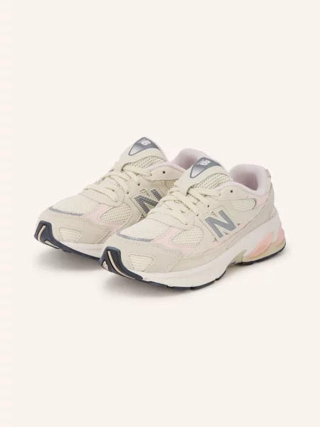 New Balance Sneakersy krémová / světle růžová šedá