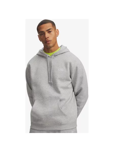 Bluza z kapturem Under Armour Rival Fleece jasnoszary XS szara
