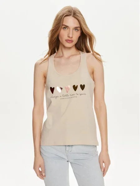 ONLY Топ Henny Écru