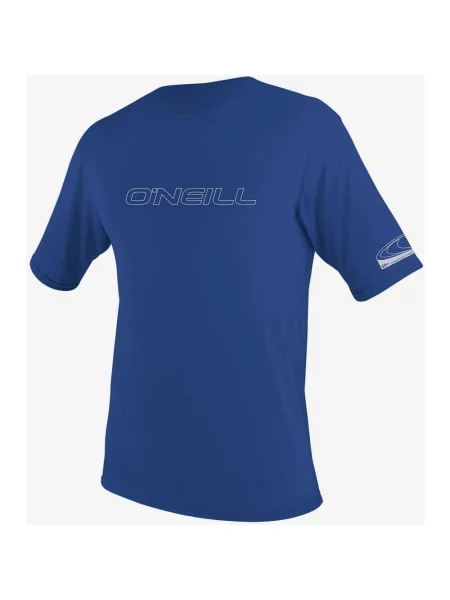 T-shirt z krótkim rękawem O'Neill Basic Skins Sun w kolorze jaskrawoniebieskim S niebieska