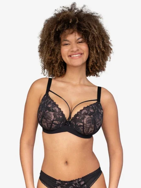 SugarShape Sutien Vienna Strappy' negru