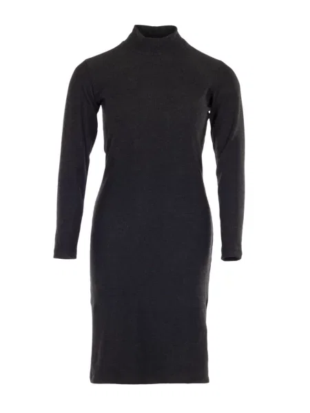 Сукня міді LadyLike текстиль сірий