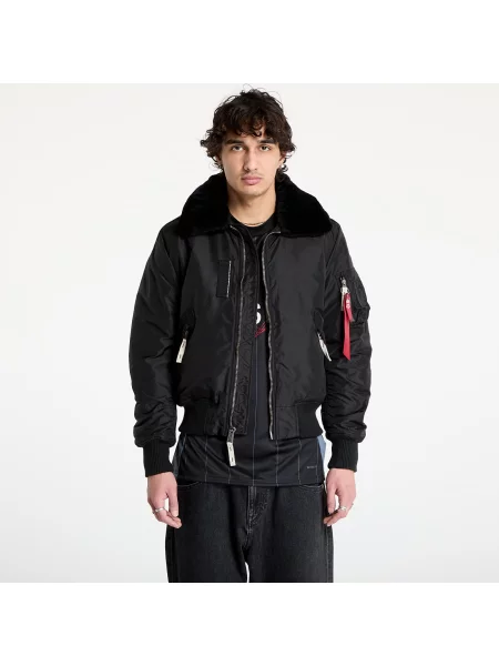 Bomber jakna Alpha Industries črna
