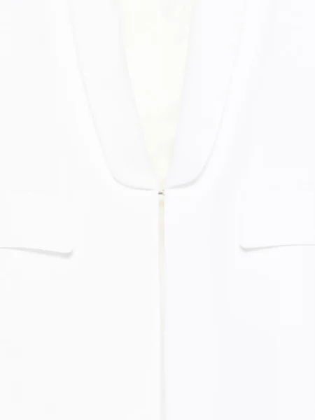 Marynarka Eleventy z szalowym kołnierzem biała